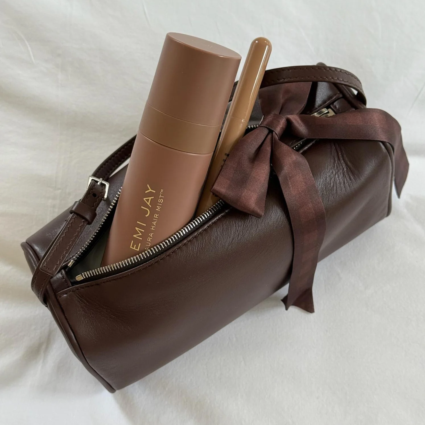 Bow Barrette in Fireside - Image 3